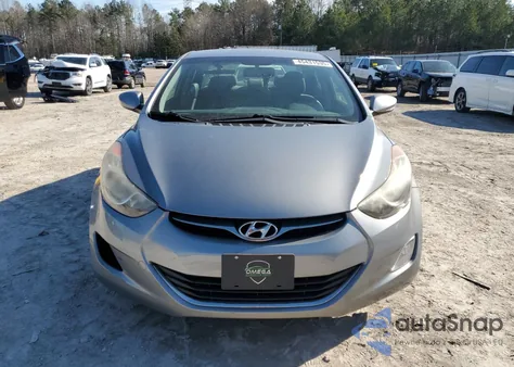 2013 Hyundai Elantra Gls from USA, damaged, VIN KMHDH4AE5DU532205